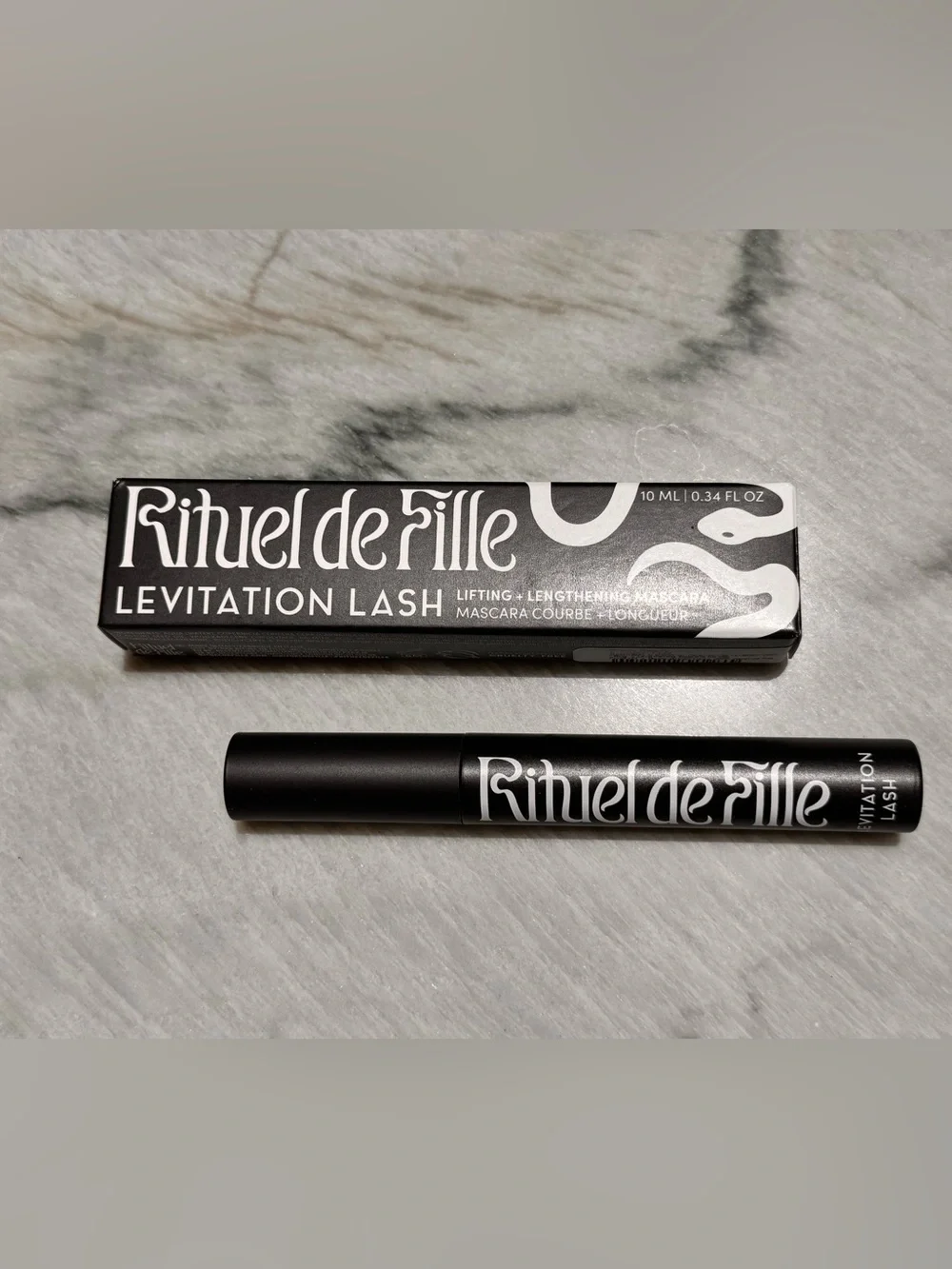 Levitation Lash Clean Beauty Mascara - in Midnight Black, Full Size—NWT
